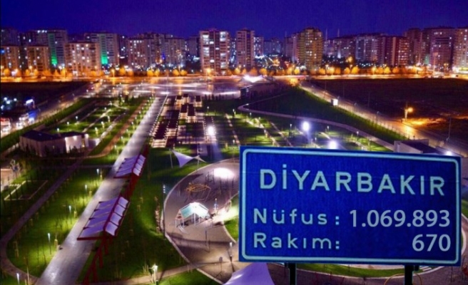 Diyarbakır ve ilçeleri 2019 nüfusu belli oldu