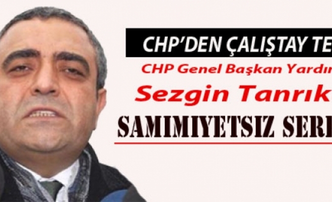 CHP'den Çalıştay Tepkisi: Samimiyetsiz Seremoni