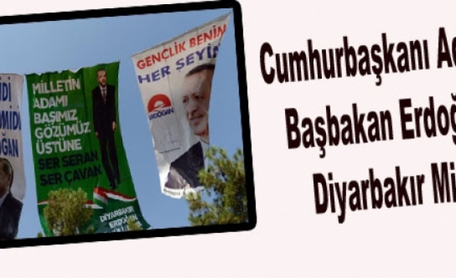 Cumhurbaşkanı Adayı ve Başbakan Erdoğan'ın Diyarbakır Mitingi