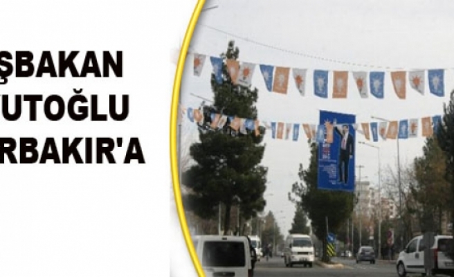  Davutoğlu Diyarbakır'a Geliyor