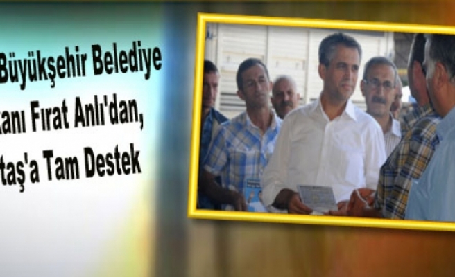 Diyarbakır Belediye Başkanı Fırat Anlı'dan, Demirtaş'a Tam Destek