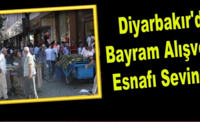 Diyarbakır'da Bayram Alışverişi Esnafı Sevindirdi