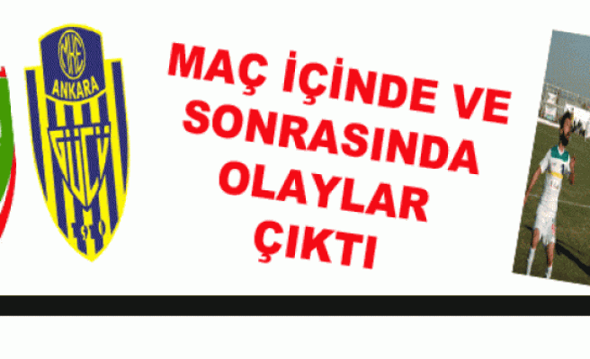 Diyarbakır'da Olaylı Maç