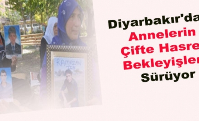 Diyarbakır'daki Annelerin Çifte Hasret Bekleyişleri Sürüyor