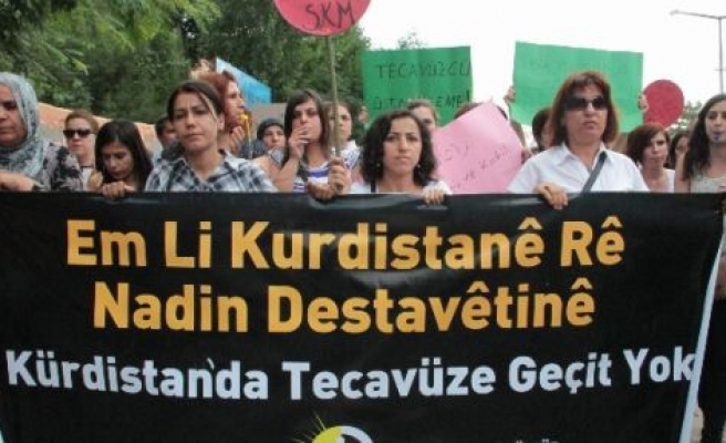 Diyarbakırlı Kadınlardan Tecavüz Olayına Tepki Yürüyüşü 