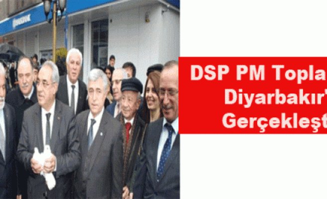 DSP PM Toplantısını Diyarbakır'da Gerçekleştirdi