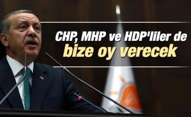 Erdoğan: Seçmenlerini hayal kırıklığına uğrattılar 