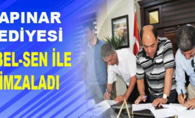 Kayapınar Belediyesi ile Tüm-Bel-Sen TİS İmzalandı