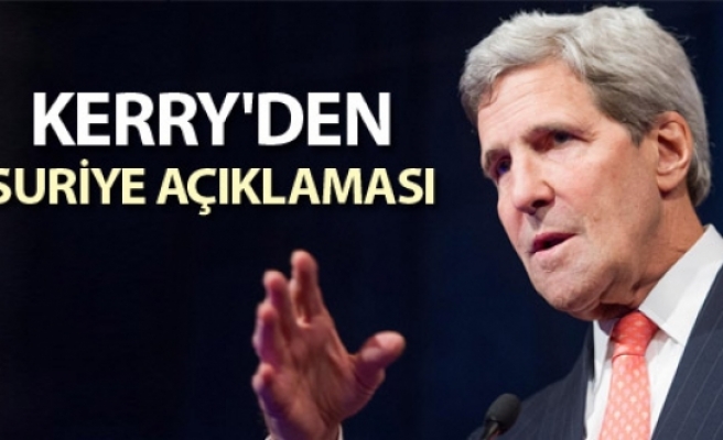 Kerry'den Suriye görüşmelerinin sonraki ayağına dair açıklama