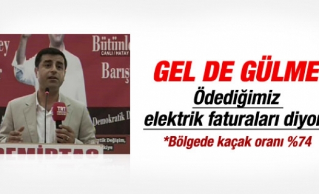 Selahattin Demirtaş'ın TRT eleştirisi güldürdü 
