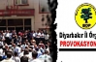 BDP Diyarbakır İl Örgütü'nden 'provokasyon' uyarısı