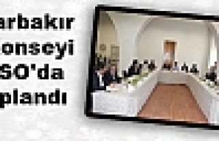 Diyarbakır İş Konseyi DTSO'da Toplandı