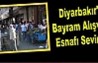 Diyarbakır'da Bayram Alışverişi Esnafı Sevindirdi