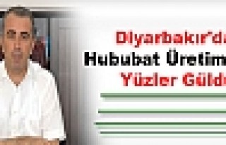 Diyarbakır'da Hububat Üretiminde Yüzler Güldü