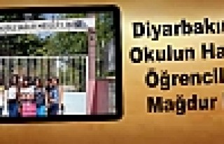 Diyarbakır'da Okulun Hatası Öğrencileri Mağdur...