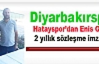 Diyarbakırspor Hatayspor’dan Enis Gül ile 2 yıllık...