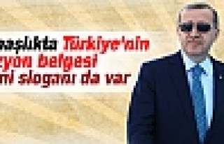 Erdoğan'ın yeni sloganı belli oldu