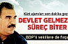 Öcalan: Devlet Heyeti Gelmezse Süreç Biter