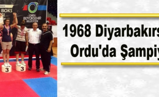 1968 Diyarbakırspor Ordu'da Şampiyon