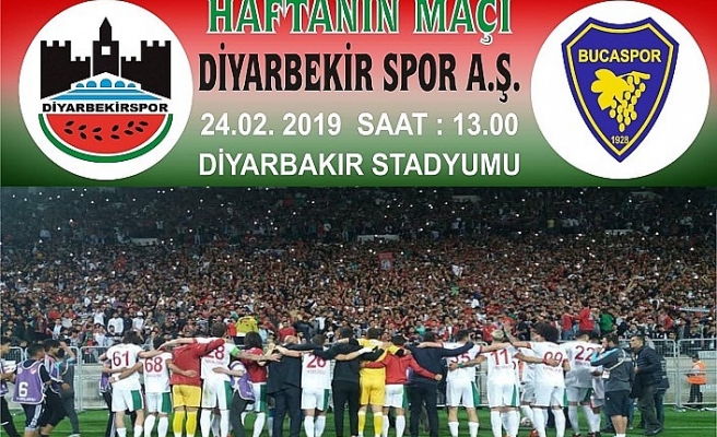Diyarbekirspor-Buca Maçının Biletleri Satışa Sunuluyor