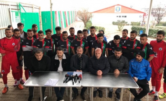 Diyarbakırspor’un Kar Altındaki Basın Toplantısına Basından Yoğun İlgi