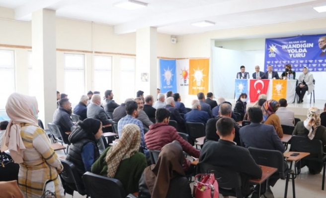 AK Parti İl Teşkilatı Silvan'a Çıkarma Yaptı
