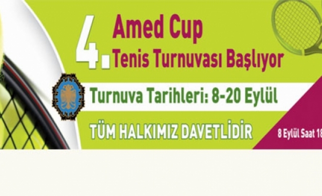 4. Amed Cup Tenis Turnuvası başlıyor