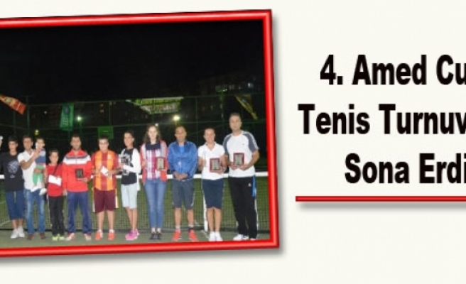 4. Amed Cup Tenis Turnuvası Sona Erdi