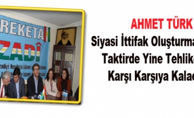 Ahmet Türk: Siyasi İttifak Oluşturmadığımız Taktirde Yine Tehlikelerle Karşı Karşıya Kalacağız