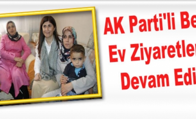 AK Parti'li Beyaz Ev Ziyaretlerine Devam Ediyor