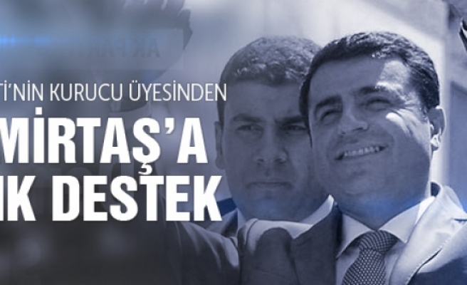 AK Parti'nin kurucu üyesinden Demirtaş'a destek!