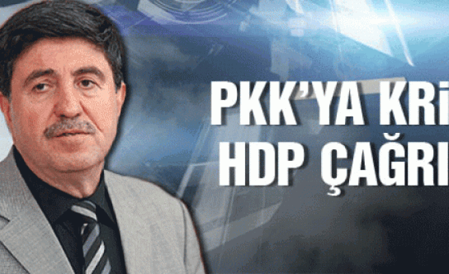 Altan Tan'dan PKK'ya kritik HDP çağrısı