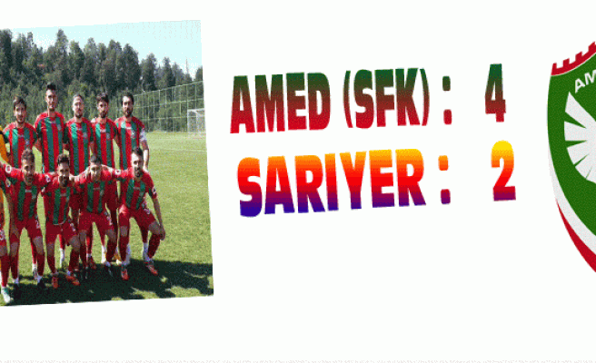 AMED (SFK) :   4  SARIYER : 2