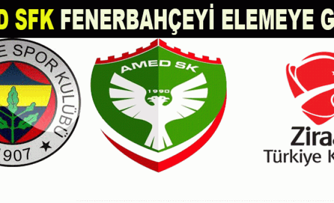 Amed SFK : Fenerbahçe’yi elemeye geldik