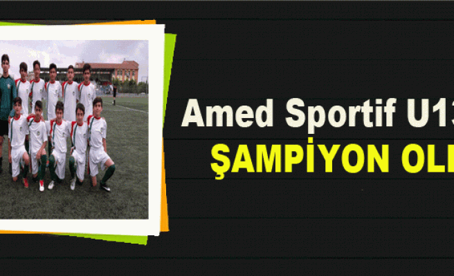 Amed Sportif U13’te şampiyon olduKaynak: Amed Sportif U13’te şampiyon oldu 