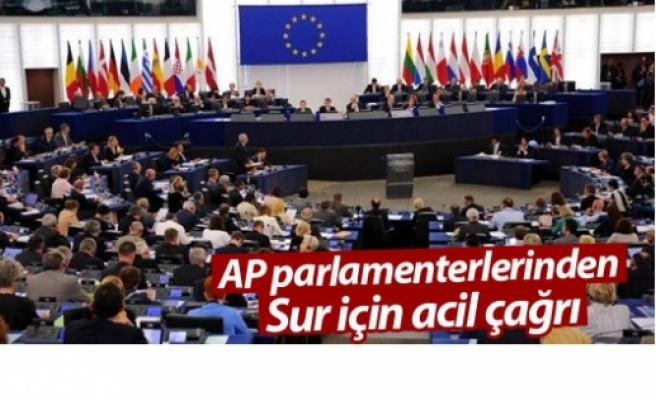 AP parlamenterlerinden Sur için acil çağrı