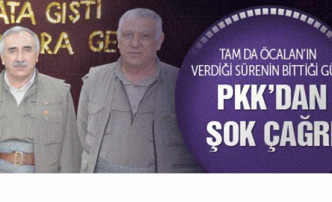 Apo'nun süresi doldu PKK'dan son dakika çağrı