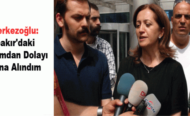 Arzu Çerkezoğlu: Diyarbakır'daki Konuşmamdan Dolayı Gözaltına Alındım