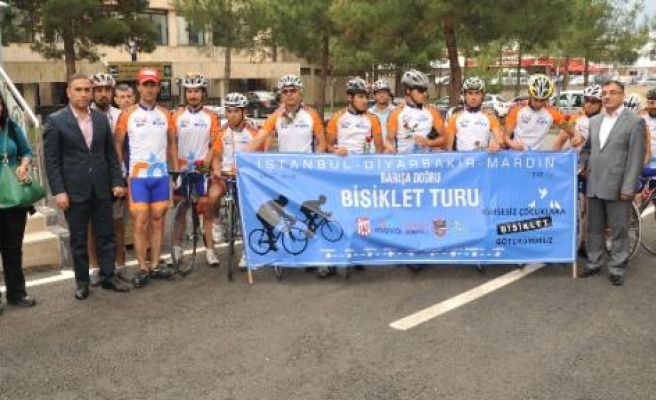 Barışa Doğru Bisiklet Turu Diyarbakır’da 