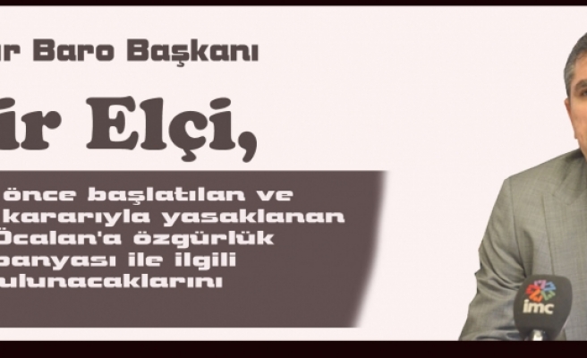 Barodan 'Öcalan'a Özgürlük' İmza Kampanyasının Yasaklanmasına İtiraz
