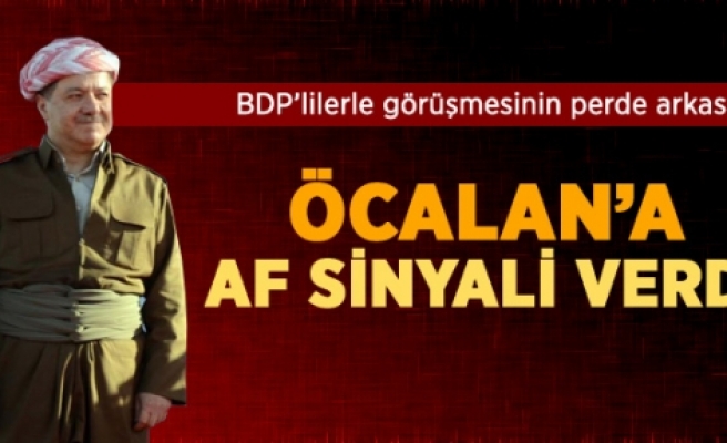 Barzani: Öcalan da Dahil Af Gelebilir