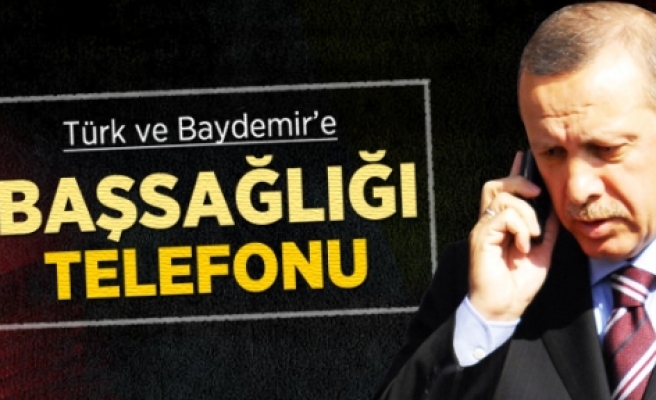Başbakan Erdoğan, Türk ile Baydemir'e Başsağlığı Diledi