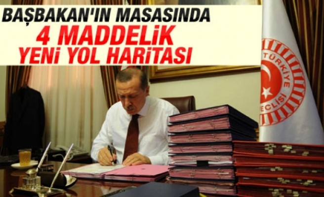 Başbakan Erdoğan yeni yol haritası için düğmeye bastı