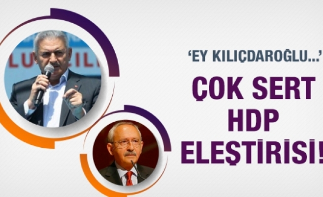 Başbakan'dan Kılıçdaroğlu'na sert HDP eleştrisi!