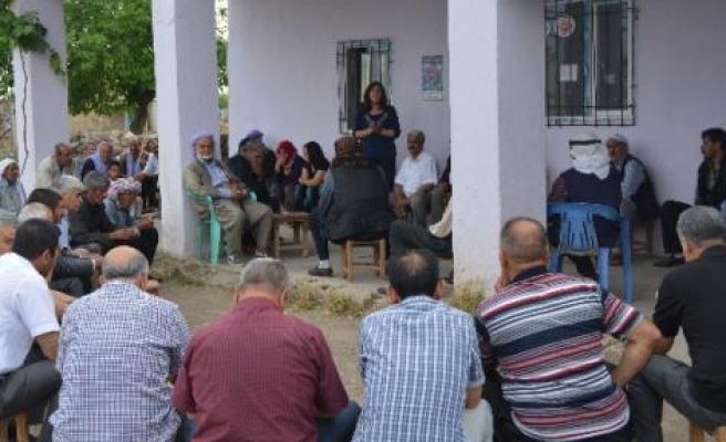 Bdp Köylerde Barış Sürecini Anlattı 