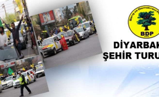 BDP'liler Diyarbakır'da şehir turu attı