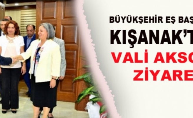 Belediye Başkanı Kışanak, Vali Aksoy'u Ziyaret Etti