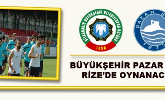 Büyükşehir Belediyespor Pazar Maçı Rize'de oynanacak