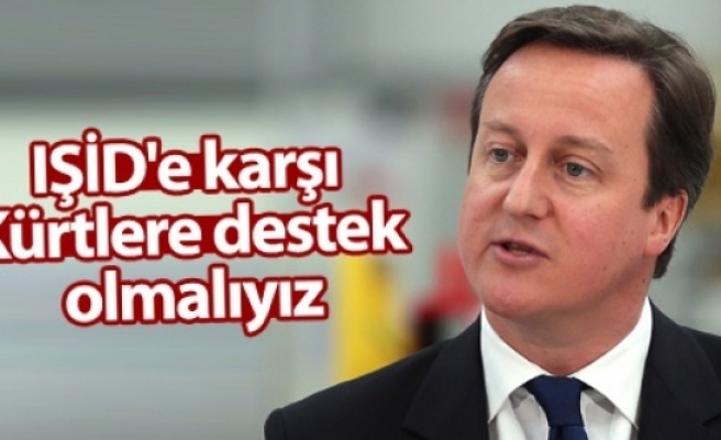 Cameron: IŞİD'e karşı Kürtlere destek olmalıyız