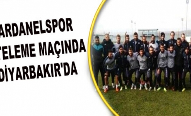 Dardanelspor Erteleme Maçında Diyarbakır'da